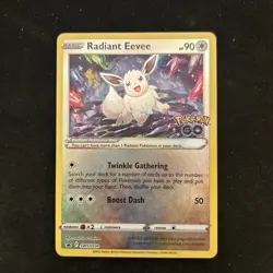 Radiant Eevee SWSH230 SWSH: Sword & Shield Promo Cards Holo Pokemon TCG - Image 1