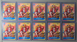BANDAI ONE PIECE Card Game Monkey D. Luffy P-041 Parallel Non Foil Lot of 10 - Image 1