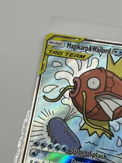 2019 Magikarp & Wailord Tag Team GX Alt Art Team Up Card 161/181 MINT PACK FRESH - Image 5