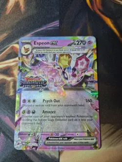 Espeon ex - (Prismatic Evolutions Stamp) 034/131 - Pokemon Card - Image 1