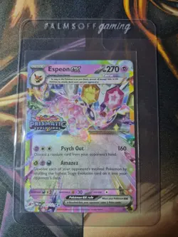 Espeon ex - (Prismatic Evolutions Stamp) 034/131 - Pokemon Card - Image 3