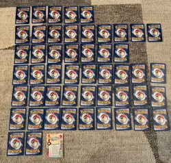 Pokemon TCG Vintage Lot 50 Cards WOTC Base Jungle Fossil Pikachu + BONUS Machop - Image 2