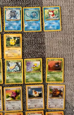 Pokemon TCG Vintage Lot 50 Cards WOTC Base Jungle Fossil Pikachu + BONUS Machop - Image 4