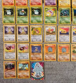 Pokemon TCG Vintage Lot 50 Cards WOTC Base Jungle Fossil Pikachu + BONUS Machop - Image 5