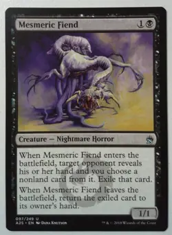 Mesmeric Fiend *Uncommon* Magic MtG x1 A25 Masters 25 - Image 1