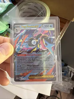 Mega Greninja ex 22/86 Double Rare Pokemon Chaos Rising 2026 - Image 2