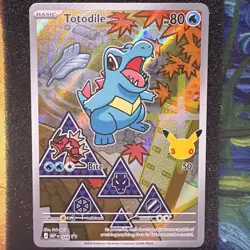 Totodile 048 Me: Mega Evolution Promo Holo 1 Pokemon SUPER MINT - Image 1