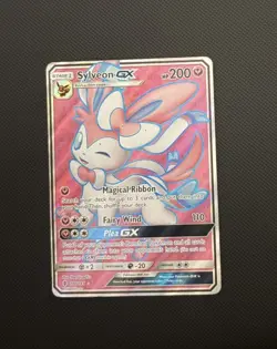 Sylveon GX 140/145 Guardians Rising Full Art Holo Ultra Rare - Image 1