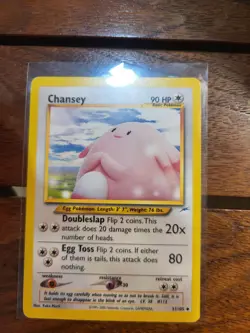 Chansey 31/105 Uncommon Pokemon Neo Destiny Regular MP/LP - Image 1