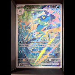 Chaos Rising FROGADIER 089/086 Holo Illustration Rare Pokemon NM - Image 1