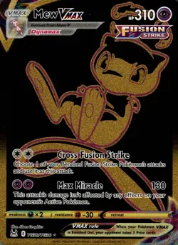 Mew VMAX TG30/TG30 Secret Rare Lost Origin Trainer Gallery Pokemon Holo NM - Image 1