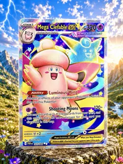 Pokemon Perfect Order Mega Clefable Ex Ultra Rare 103/88 - Image 1