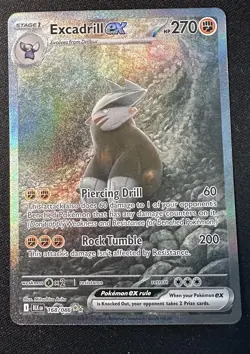Pokemon TCG Excadrill EX Sir 168/086 SV11B Black Bolt NM - Image 1