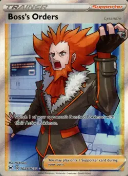 Boss's Orders TG24/TG30 Ultra Rare Lost Origin Trainer Gallery Pokemon Holo NM - Image 1