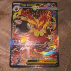 Pokemon Mega Emboar EX ASC 273/217 Secret Rare Full Art Holo (English) 380HP - Image 2