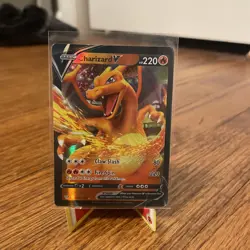 Pokemon Charizard V Ultra Rare Darkness Ablaze NM 019/189 Card Near Mint - Image 1