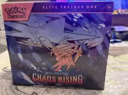 Pokemon TCG Chaos Rising Elite Trainer Box ETB Mega Evolutions Sealed IN HAND - Image 1