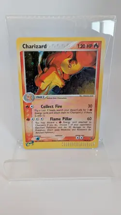 Pokemon Charizard 100/97 EX Dragon Secret Rare Holo 120 HP Card 2003 NM/LP - Image 1