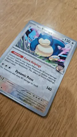 Hop's Snorlax 117/159 Reverse-Holographic Pokemon card - Image 1