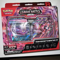 Pokemon TCG Team Rocket's Mewtwo ex League Battle Deck Sealed - Image 1
