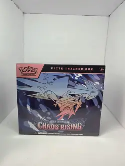 Pokemon TCG Chaos Rising Elite Trainer Box Sealed ETB - Image 4