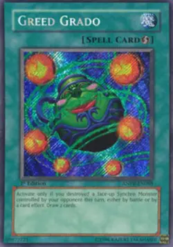 1x (HP) Greed Grado - ANPR-EN088 - Secret Rare - Unlimited Edition YuGiOh - Image 1