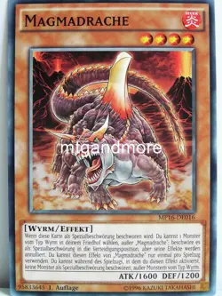 Yu-Gi-Oh - 1x Magmadrache - MP16 - Mega-Tins - Common - Image 1