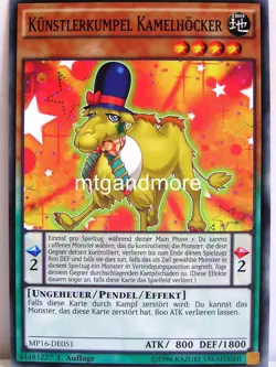Yu-Gi-Oh - 1x Kunstlerkumpel Kamelhocker - MP16 - Mega-Tins - Common - Image 1