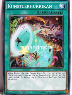 Yu-Gi-Oh - 1x Kunstlerhurrikan - MP16 - Mega-Tins - Common - Image 1