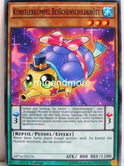 Yu-Gi-Oh - 1x Kunstlerkumpel Beißchenschildkrote - MP16 - Mega-Tins - Common - Image 1
