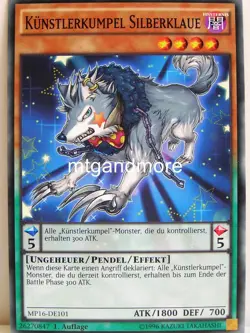 Yu-Gi-Oh - 1x Kunstlerkumpel Silberklaue - MP16 - Mega-Tins - Common - Image 1