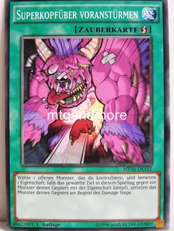 Yu-Gi-Oh - 1x Superkopfuber Voransturmen - MP16 - Mega-Tins - Common - Image 1