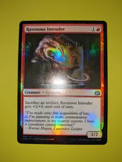 FOIL Ravenous Intruder x1 Aether Revolt 1x Magic the Gathering MTG - Image 1