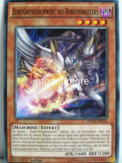 Yu-Gi-Oh - 1x Zerstorungsschwert des Roboterbusters - MP16 - Mega-Tins - Common - Image 1