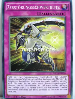 Yu-Gi-Oh - 1x Zerstorungsschwertblitz - MP16 - Mega-Tins - Common - Image 1