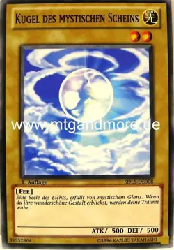Yu-Gi-Oh 1x Kugel des Mystischen Scheins - - - SDLS - Image 1