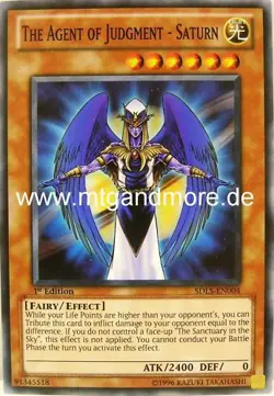 Yu-Gi-Oh 2x The Agent of Judgment - Saturn - - - SDLS - Image 1