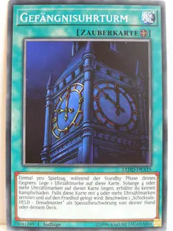 Yugioh - 1x #019 Gefangnisuhrturm - LEHD-A - Legendary Hero Decks - Image 1