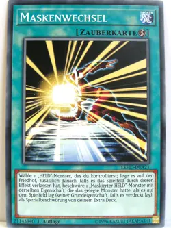 Yugioh - 1x #021 Maskenwechsel - LEHD-A - Legendary Hero Decks - Image 1