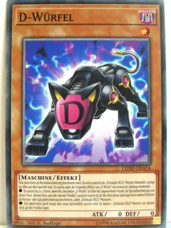Yugioh - 1x #014 D-Wurfel - LEHD-A - Legendary Hero Decks - Image 1
