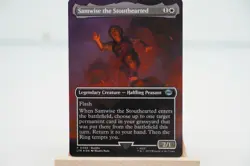 FOIL Borderless Samwise The Stouthearted NM Lord of Rings MTG Scene 449 - Image 1
