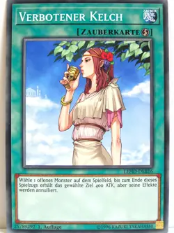 Yugioh - 1x #016 Verbotener Kelch - LEHD-B - Legendary Hero Decks - Image 1