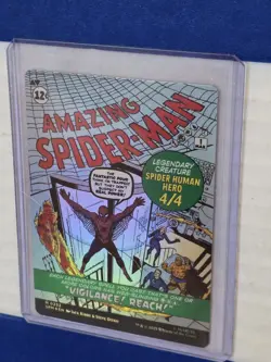 Peter Parker (0232) (Borderless) Marvel's Spider-Man Foil - NM - SPM Ships now! - Image 1