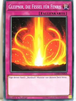 Yugioh - 1x #024 Gleipnir, die Fessel fur Fenris - LEHD-B - Legendary Hero Decks - Image 1