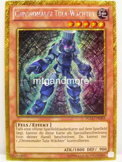 Yu-Gi-Oh - 2x Chronomaler Tula-Wachter - PGLD - Premium Gold Serie - Image 1