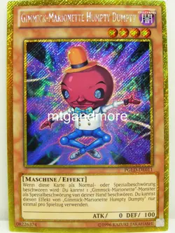 Yu-Gi-Oh - 2x Gimmick-Marionette Humpty Dumpty - PGLD - Premium Gold Serie - Image 1