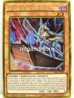 Yu-Gi-Oh - 2x Geist Charon, Bootsmann der Unterwelt - PGL2 Premium Gold Serie 2 - Image 1
