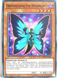 Yugioh - 1x #007 Odysseusfalter-Spionling - LEHD-C - Legendary Hero Decks - Image 1