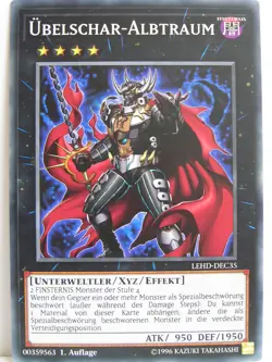 Yugioh - 1x #035 Ubelschar-Albtraum - LEHD-C - Legendary Hero Decks - Image 1