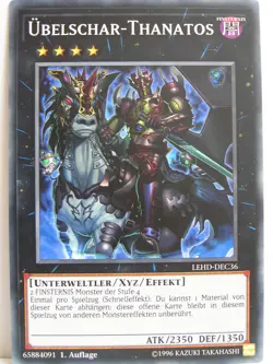 Yugioh - 1x #036 Ubelschar-Thanatos - LEHD-C - Legendary Hero Decks - Image 1